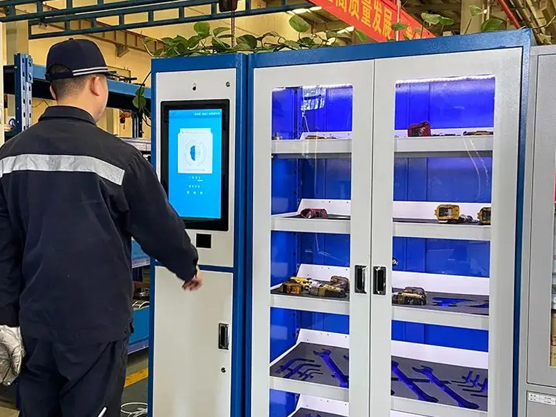 機(jī)械企業(yè)光敏感應(yīng)智能工具柜
